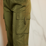 Cargo pocket strap detail