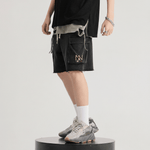 Cargo Shorts with IVORYNN Logo