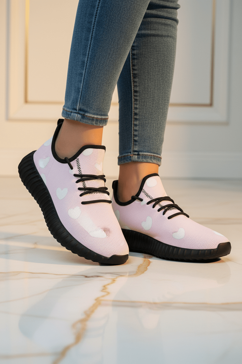 Casual Outfit Sneaker - Close Up Feet