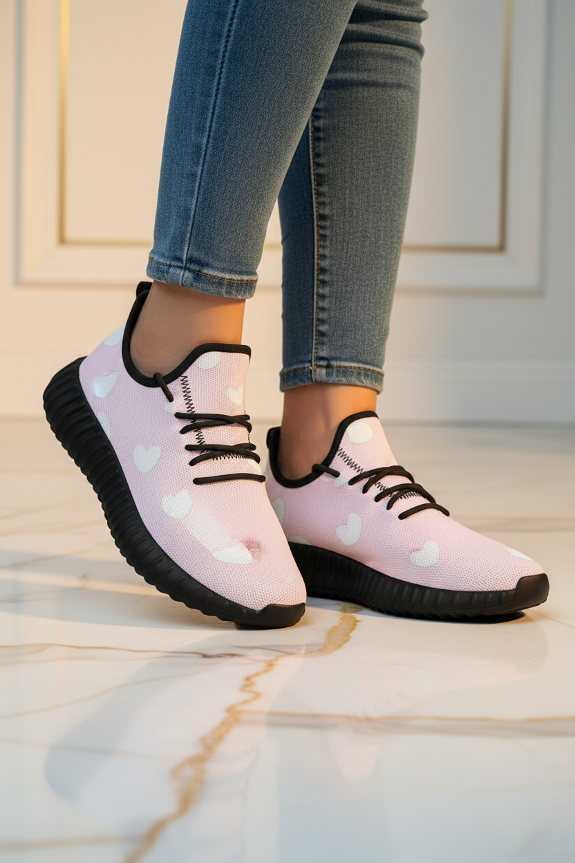 Casual Outfit Sneaker - Close Up Feet