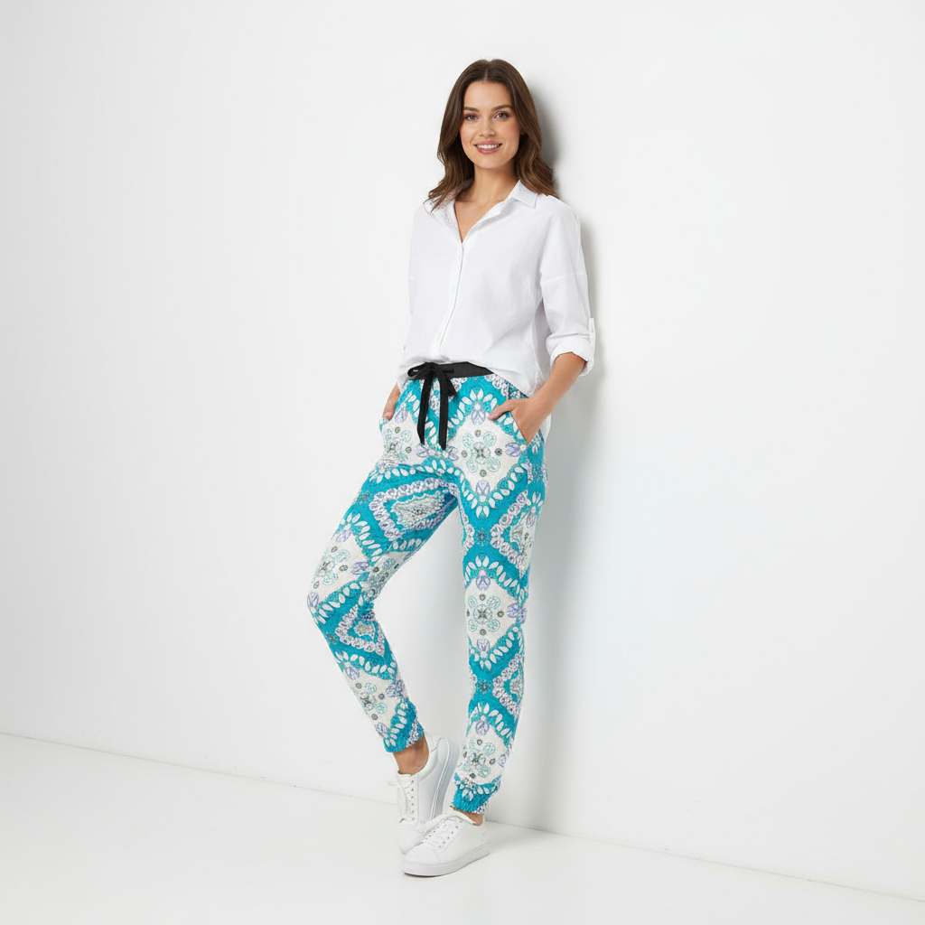 Casual relaxed pose leaning against wall