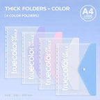 A4 Loose-Leaf Folder Information Book Transparent