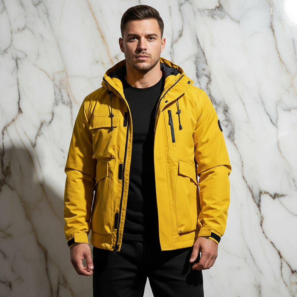 Chest Detail on Model