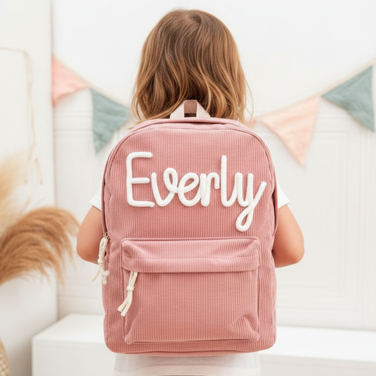 Customized Your Unique Name Or Word Kid Backpack