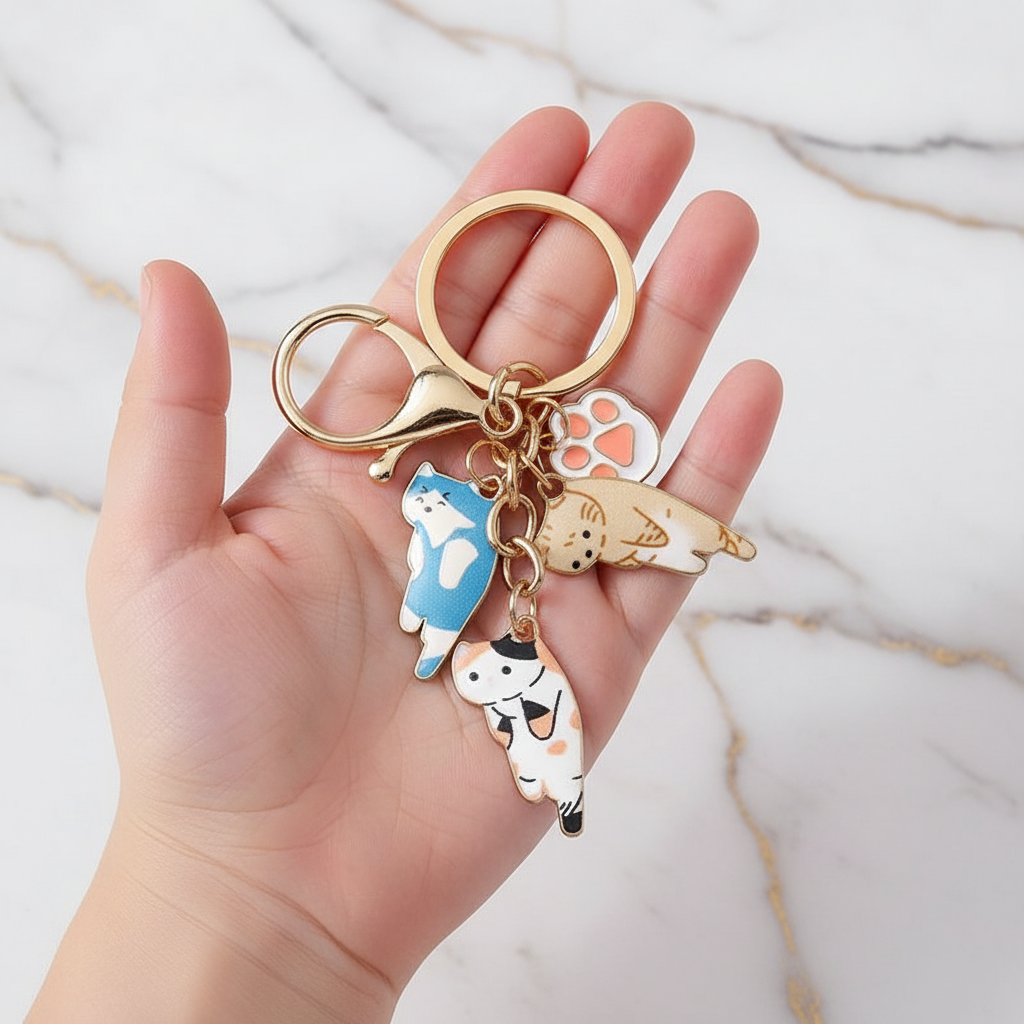 Child with Keychain Image 1