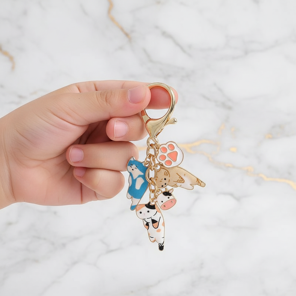 Child with Keychain Image 2