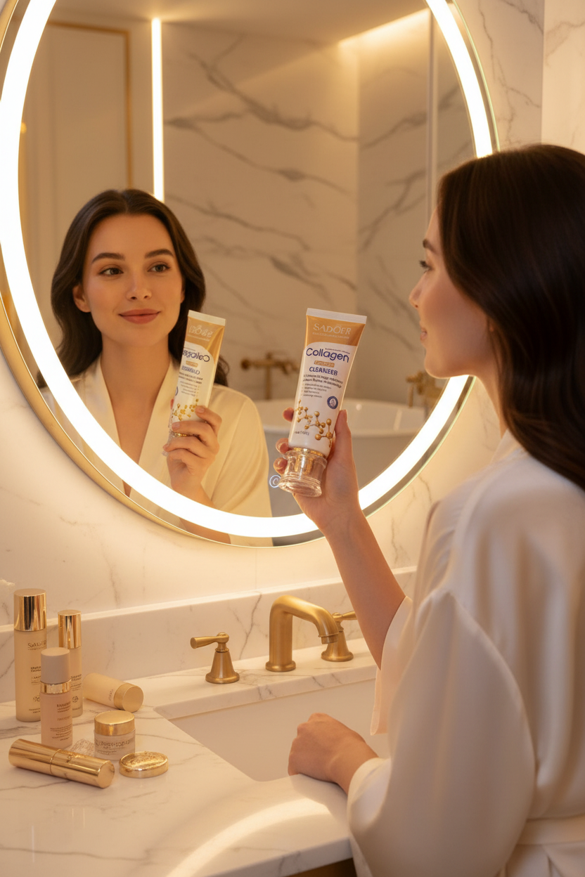 Cleanser Use - Mirror