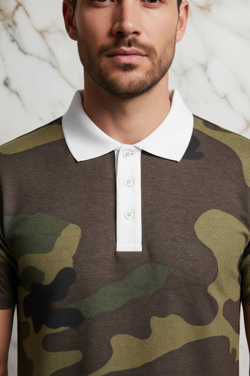 Close-Up - Camouflage Pattern Detail