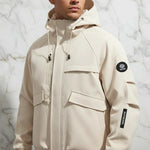 Close-up chest and pocket detail