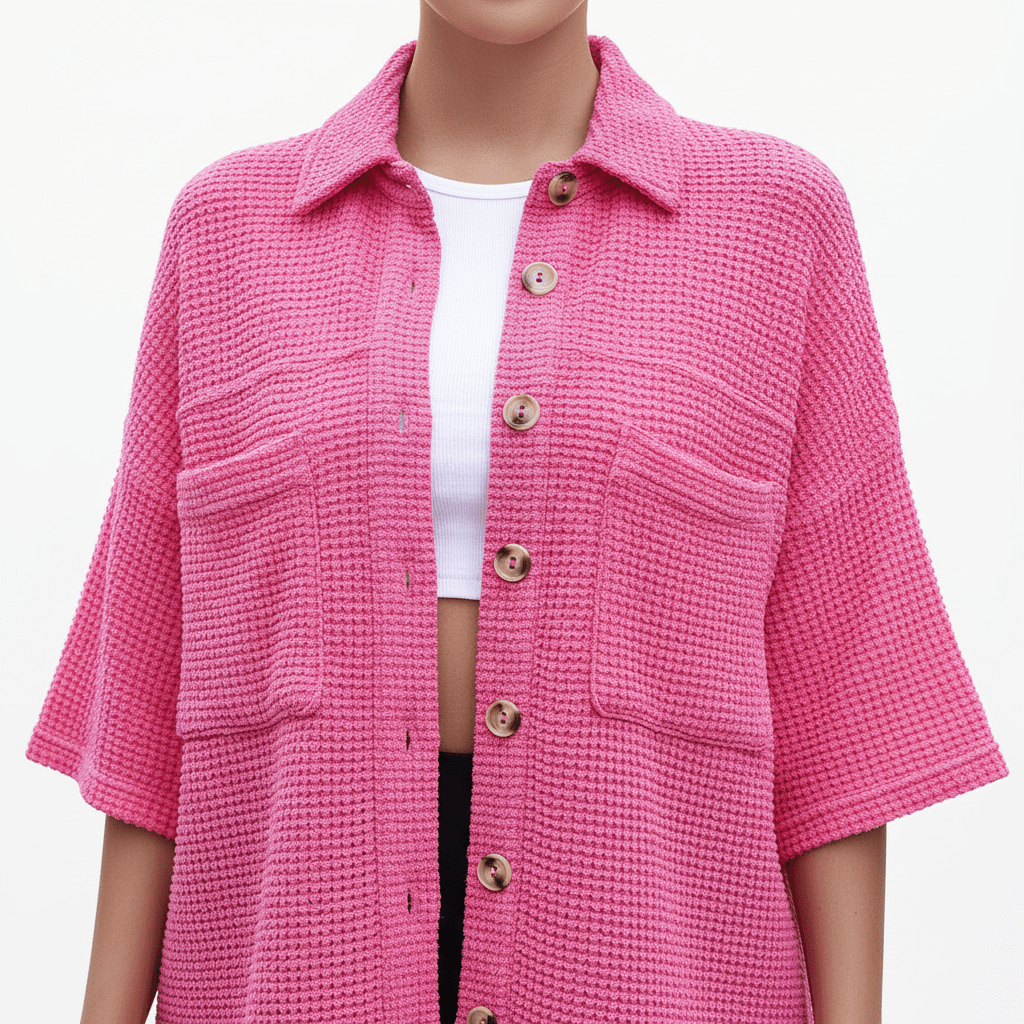 Close-up Collar & Buttons