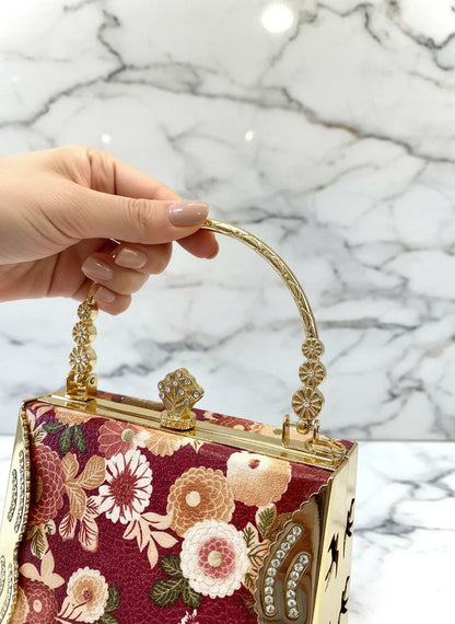 Close-Up - Decorative Gold Handle Hardware