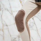 Close-up detail - brown knee pad texture