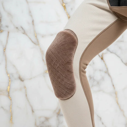 Close-up detail - brown knee pad texture