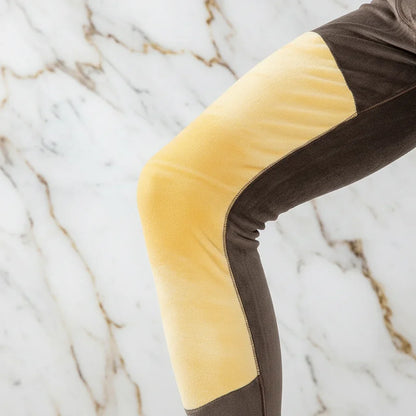 Close-up detail - knee area padding and texture