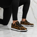 Close-up detail of sneakers
