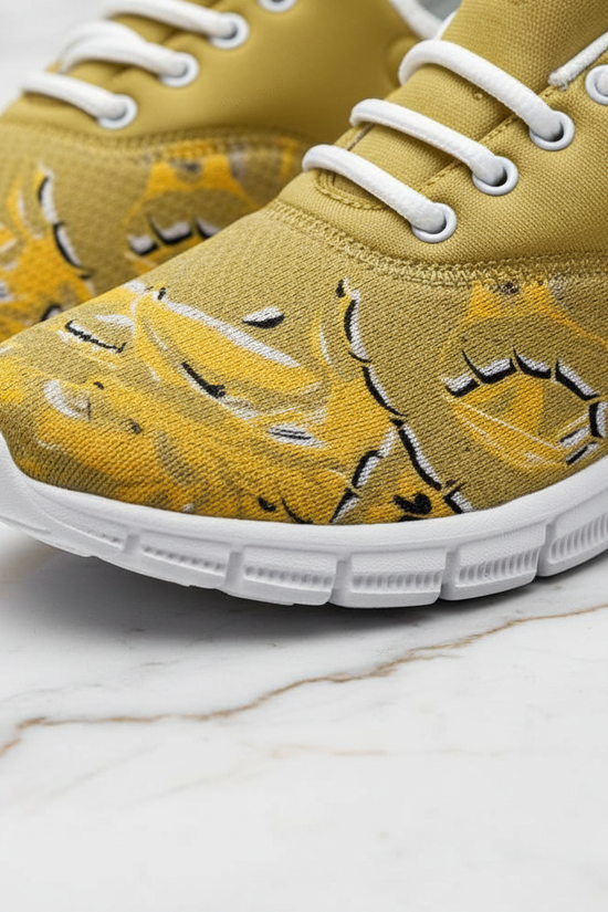 Close-up detail on marble background