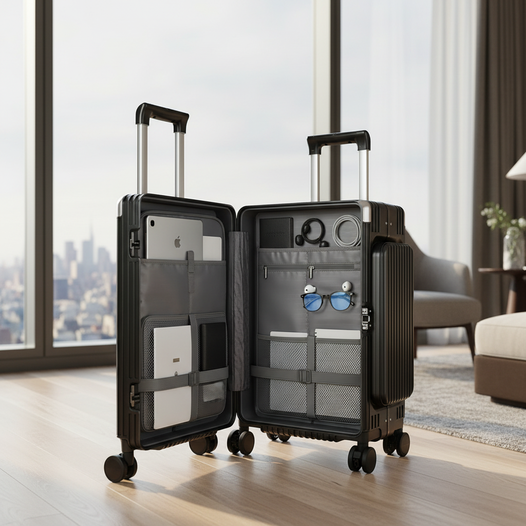 Close-up detail view - Modern hotel room