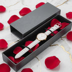 Close-up detail with rose petals