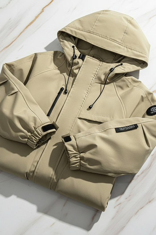 Close-up elastic cuff with black band