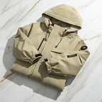 Close-up elastic cuff with black band