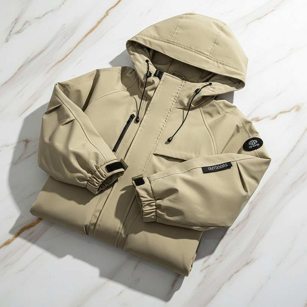 Close-up elastic cuff with black band