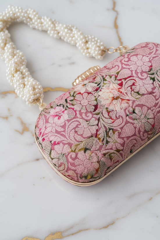 Close-up embroidery detail