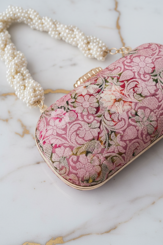 Close-up embroidery detail