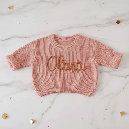 Close-up embroidery detail