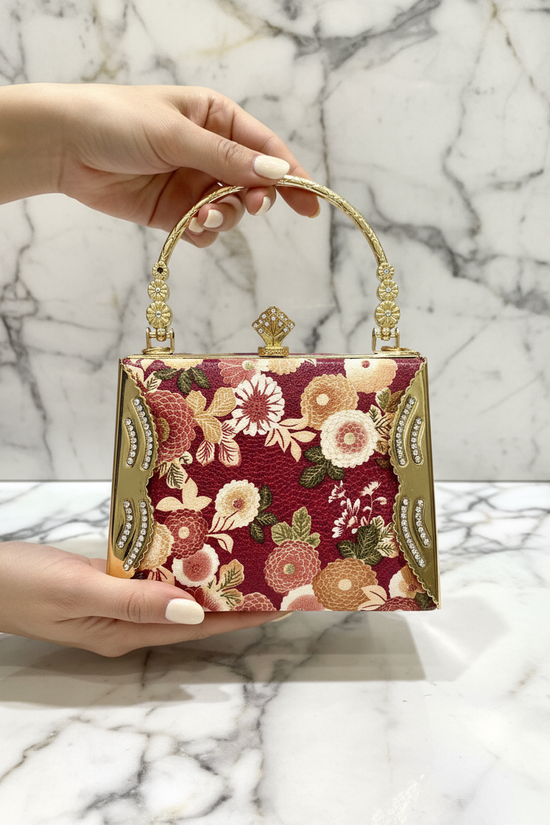 Close-Up - Floral Embroidery Pattern Detail