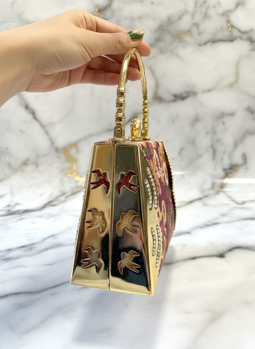 Close-Up - Metal Side Panels with Engravings