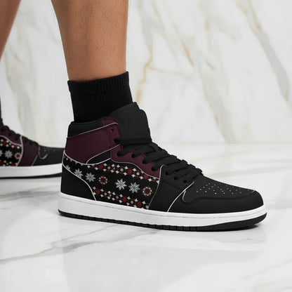 Close-up of ankle collar and upper detail