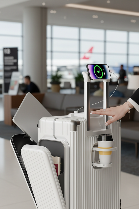 Close-up of charging station