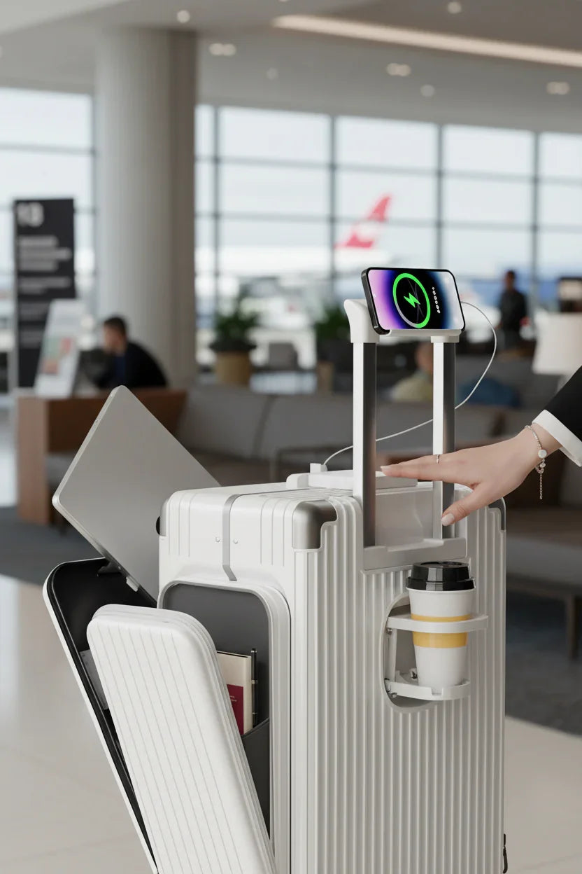 Close-up of charging station