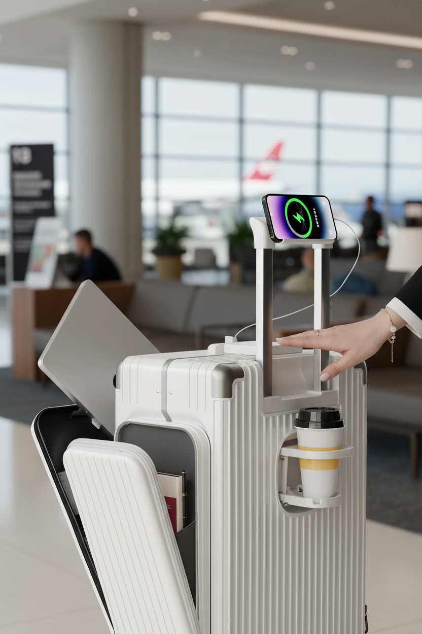 Close-up of charging station