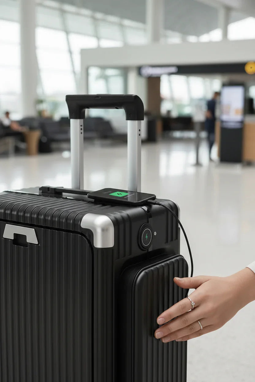 Close-up of charging station