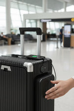 Close-up of charging station
