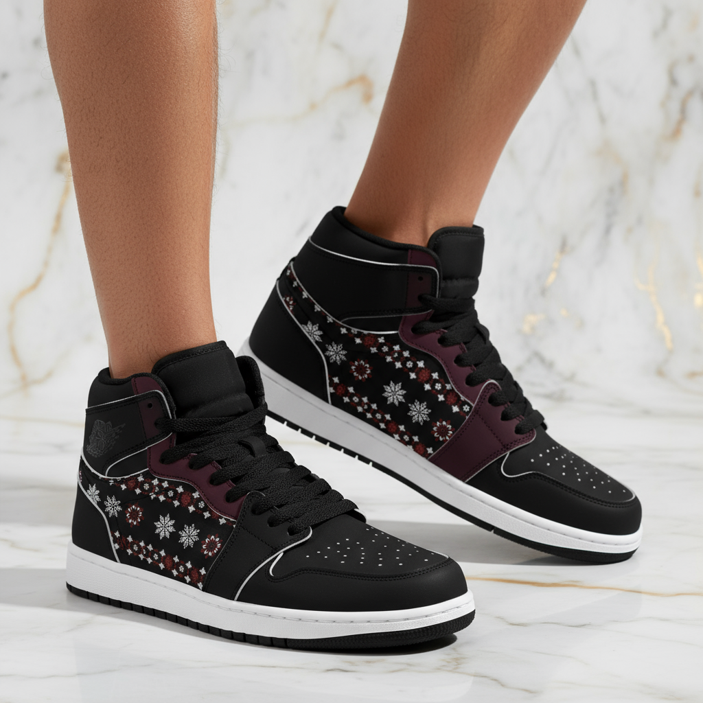 Close-up of decorative side panel details