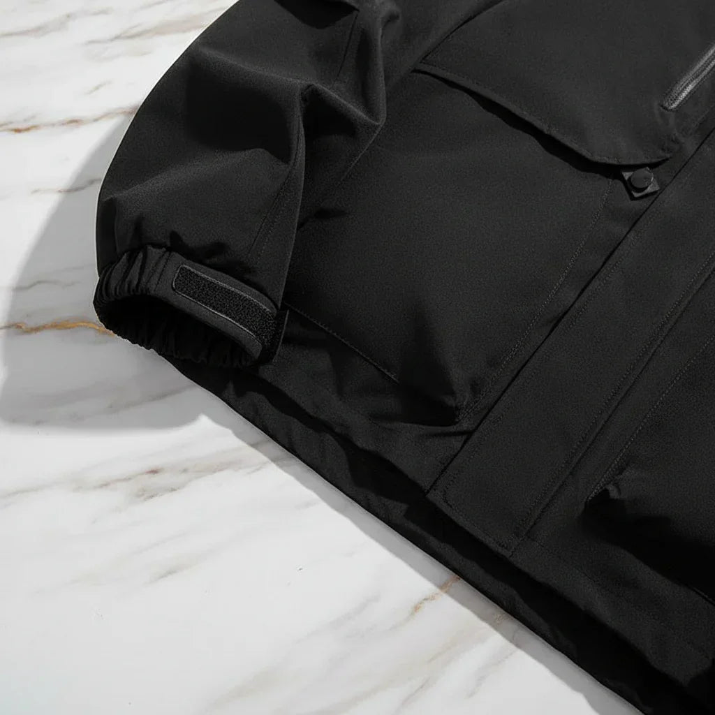 Close-up of elastic hem