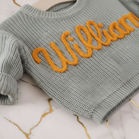 Close-up of knitted texture