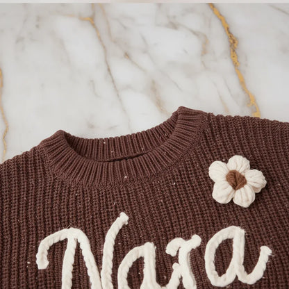 Close-up of neckline detail