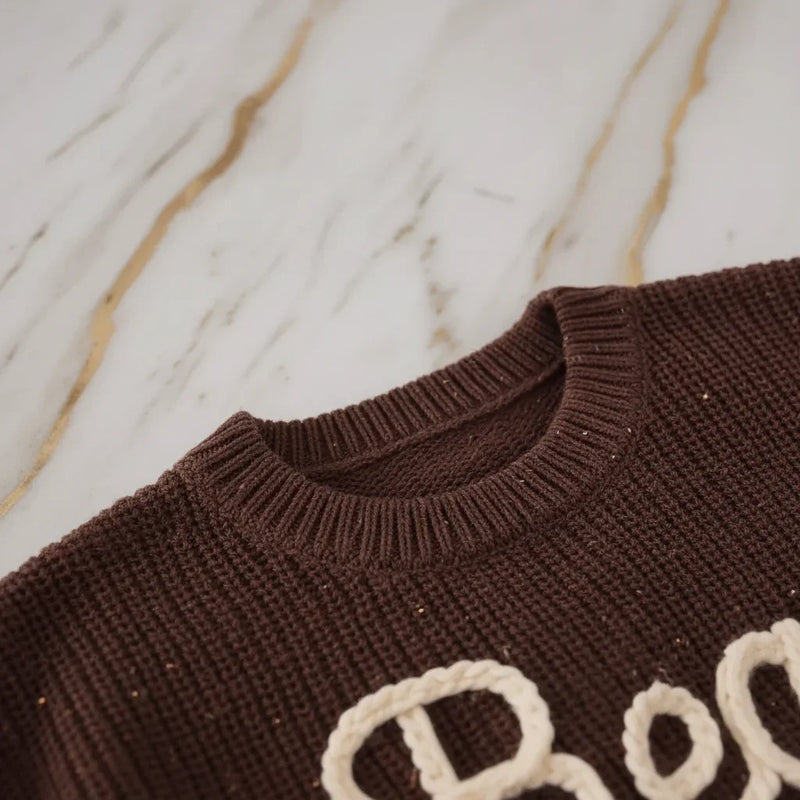 Close-up of neckline detail