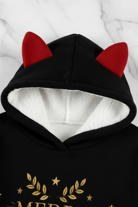 Close-up of red cat ears