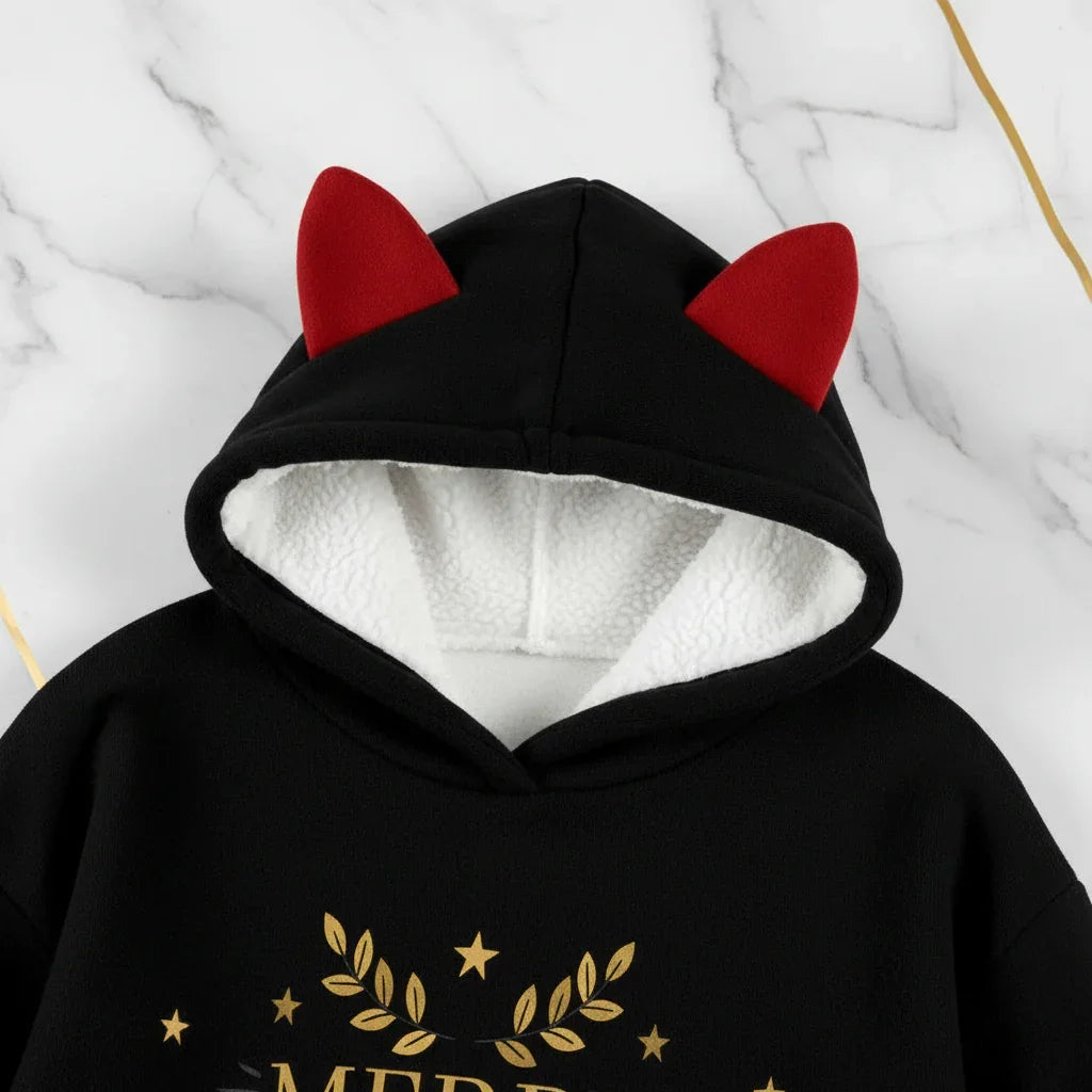 Close-up of red cat ears