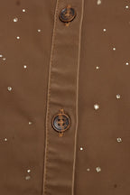 Close-up of rhinestone details