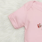 Close-up of sleeve hem and side seam