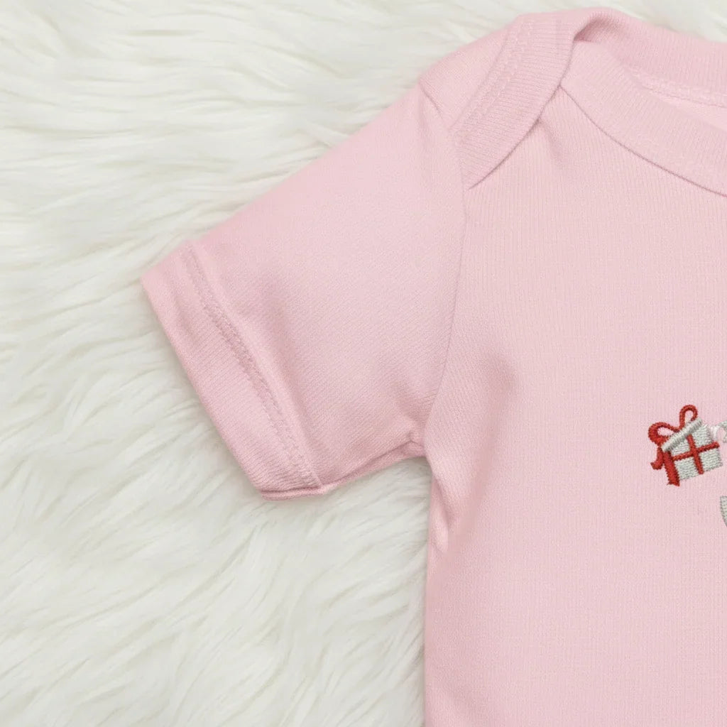 Close-up of sleeve hem and side seam