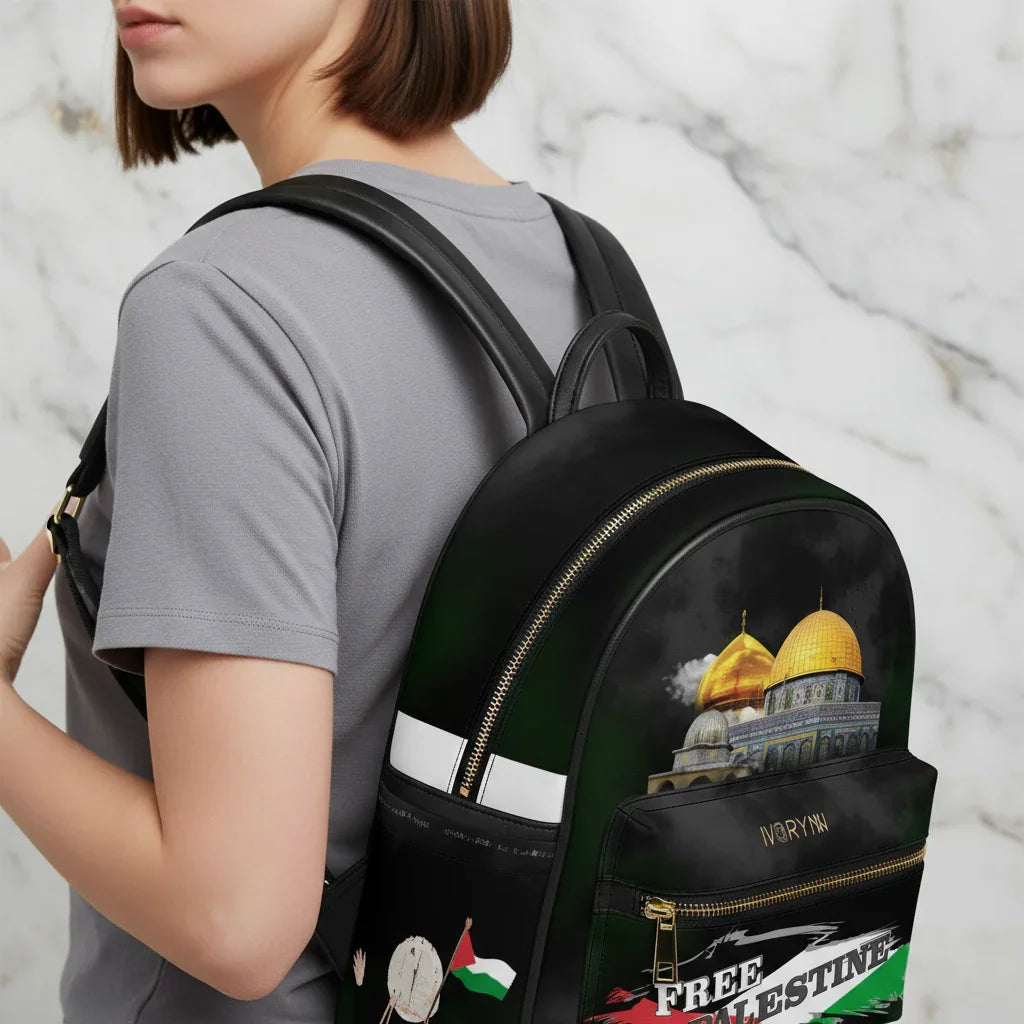 Close-up of straps and shoulder area