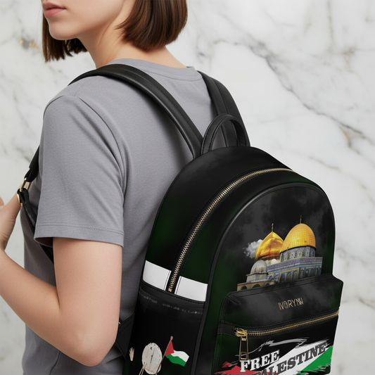 Close-up of straps and shoulder area