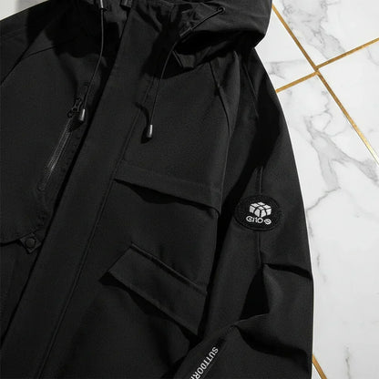 Close-up of water-resistant fabric