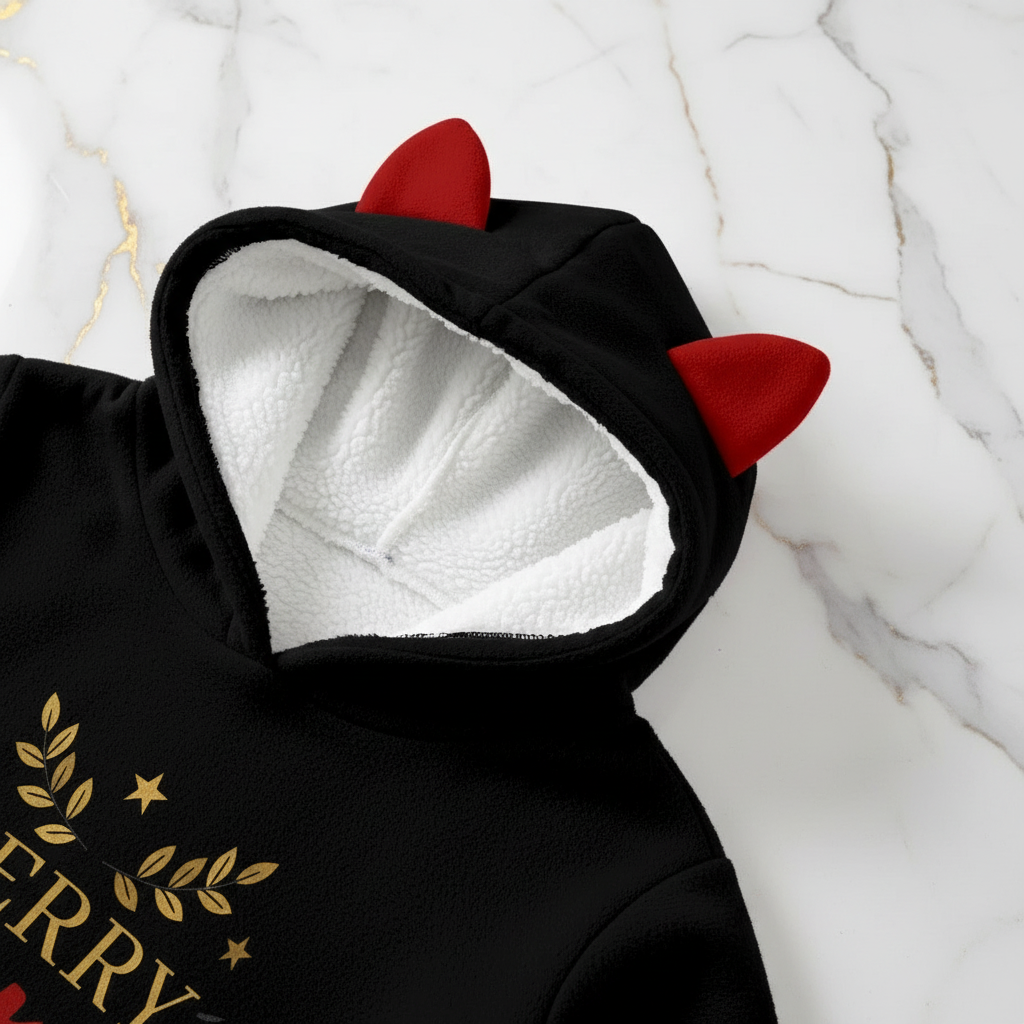 Close-up of white sherpa fleece lining